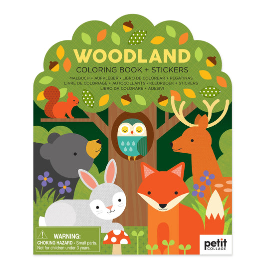Woodland Coloring Book