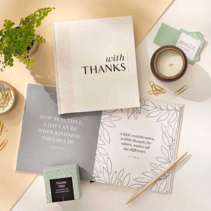 With Thanks - Gratitude Gift Book