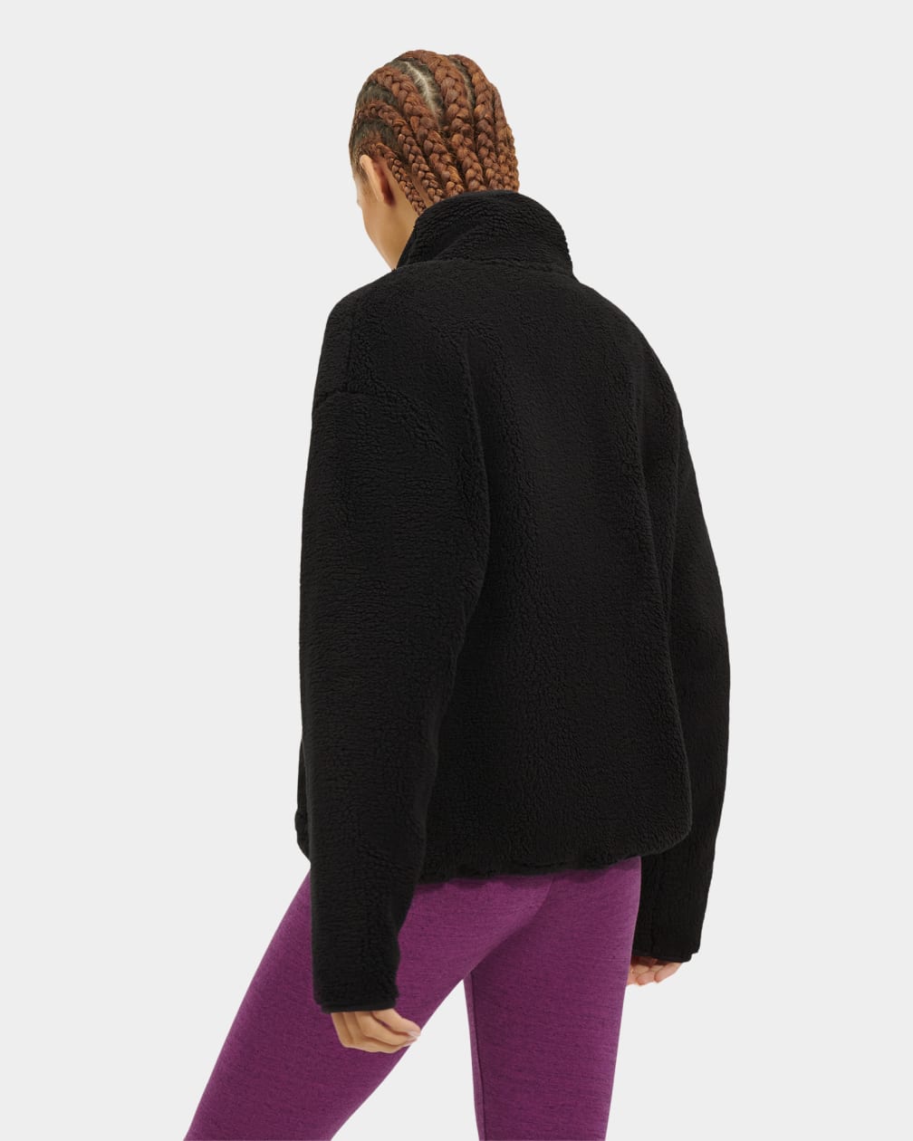 UGG Atwell Sherpa Half Snap Pullover