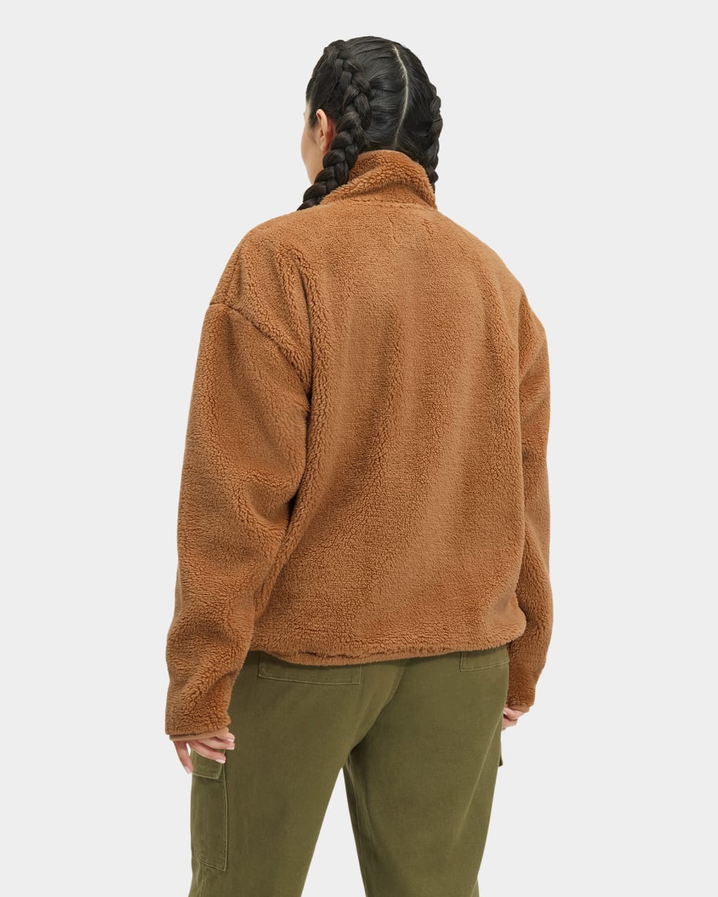 UGG Atwell Sherpa Half Snap Pullover