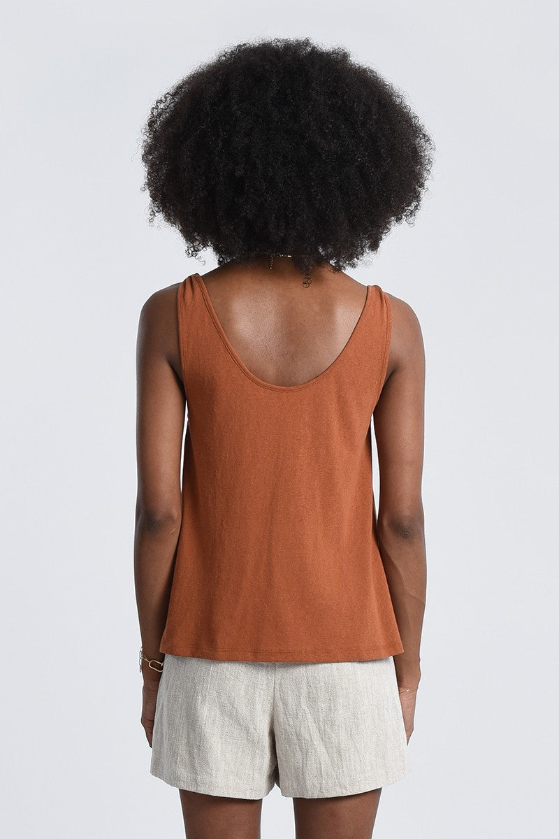 Molly Bracken Flare Tank Top