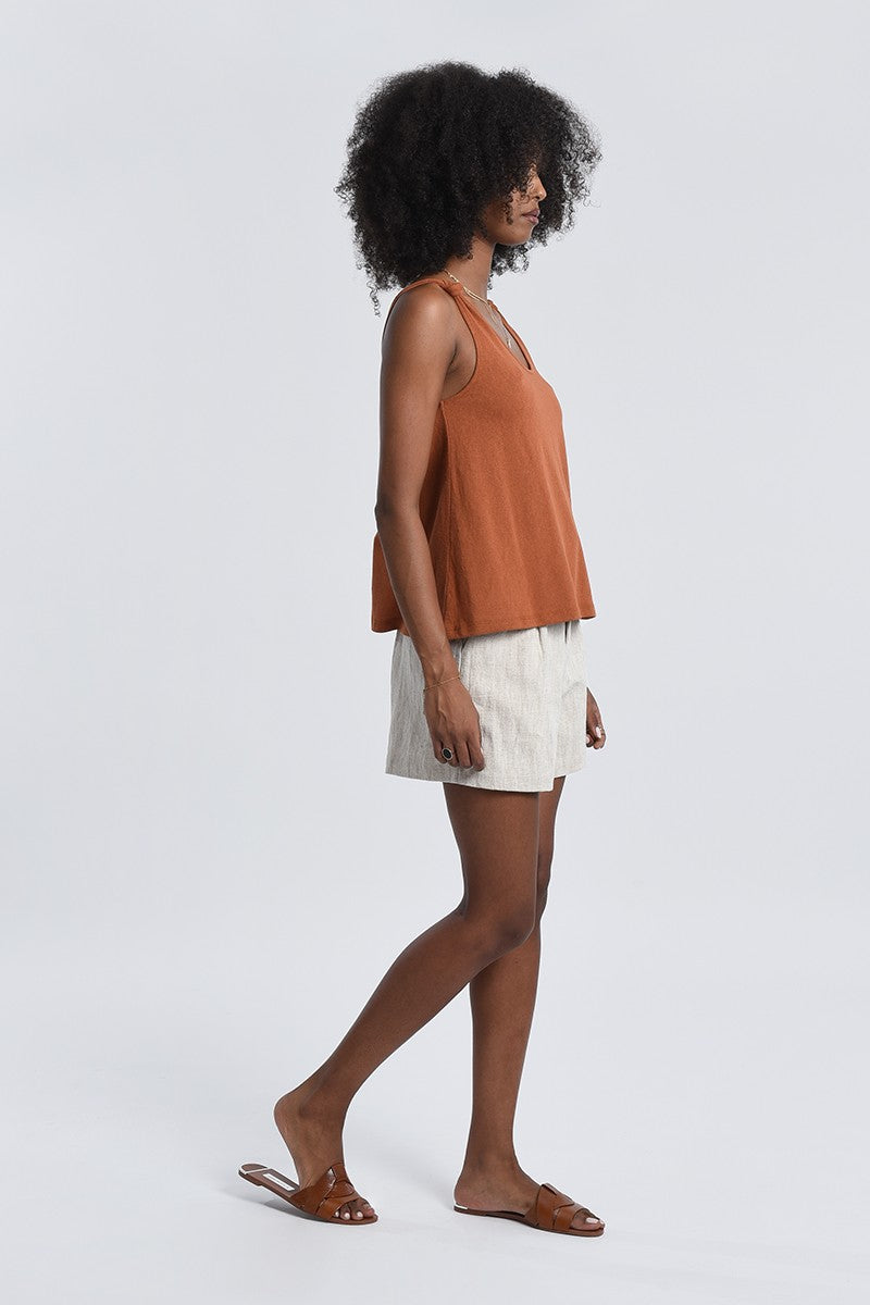 Molly Bracken Flare Tank Top
