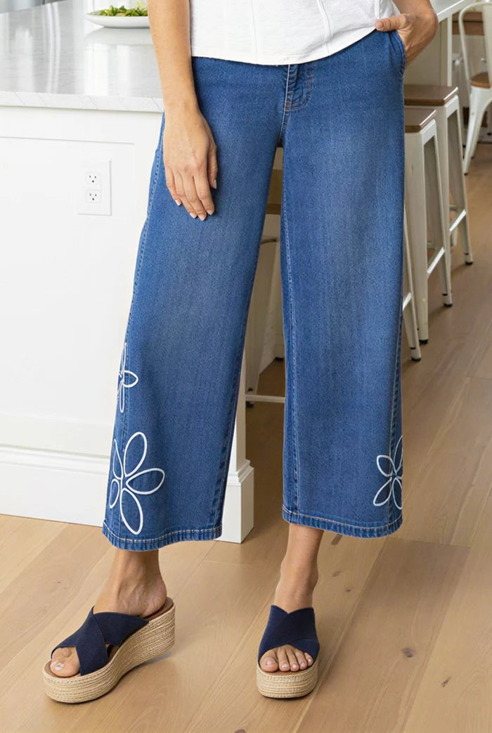 Habitat Tossed Floral Jean