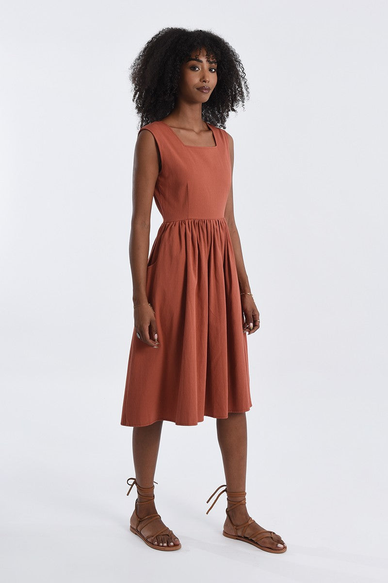 Molly Bracken Retro Cotton Dress