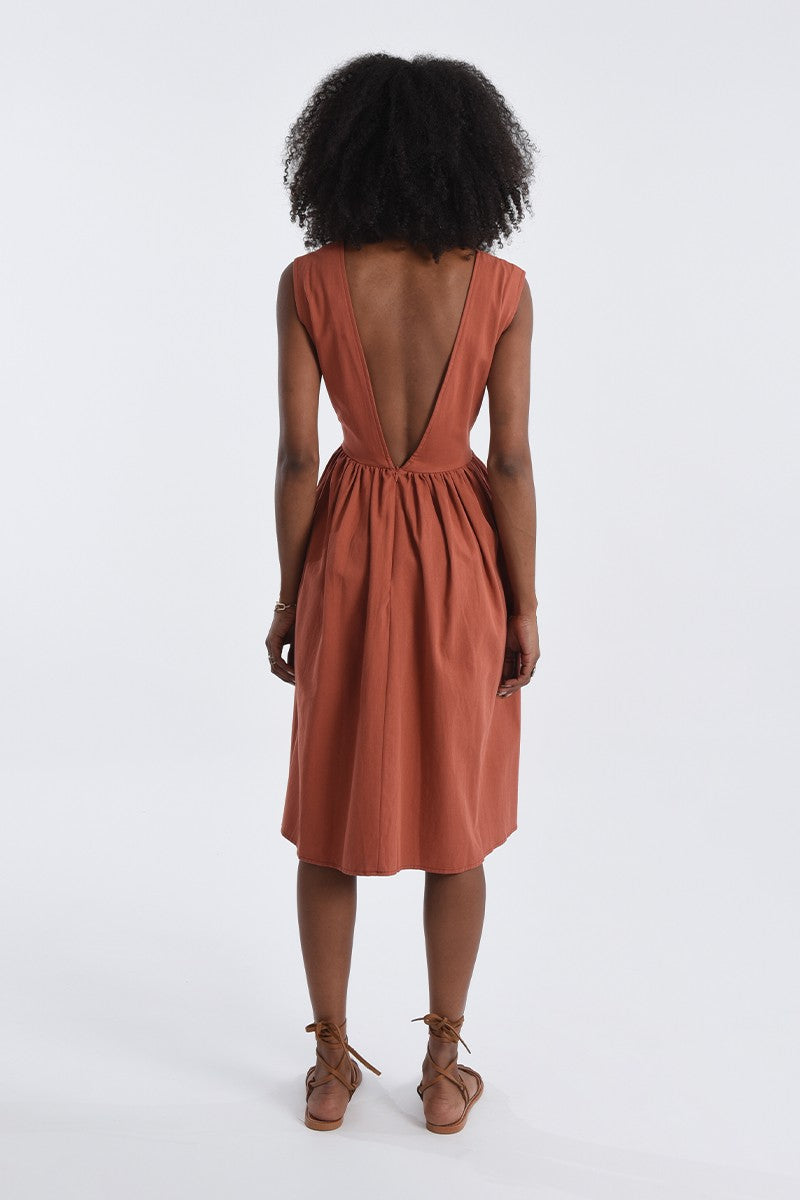 Molly Bracken Retro Cotton Dress