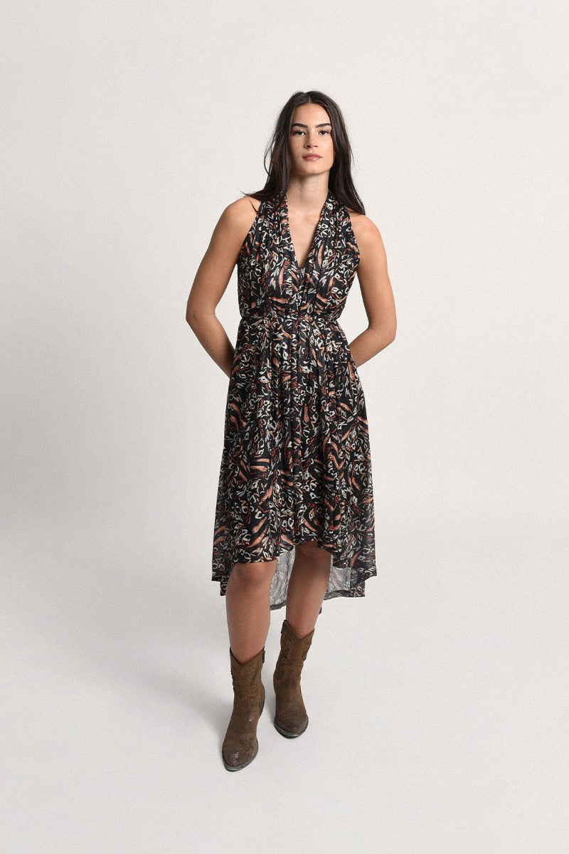 Molly Bracken Long Printed Dress