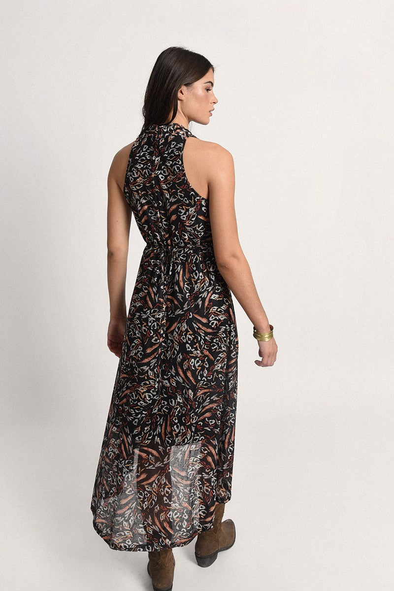 Molly Bracken Long Printed Dress