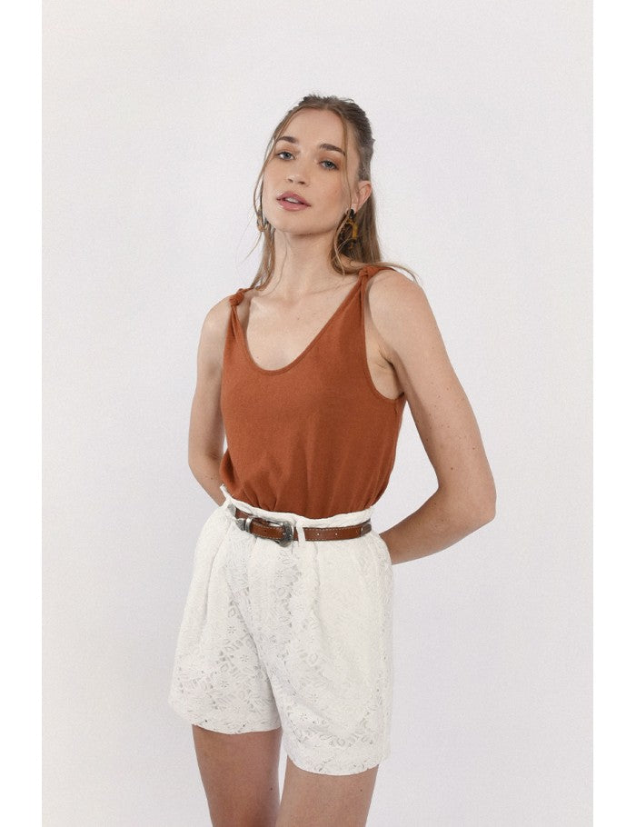 Molly Bracken Flare Tank Top
