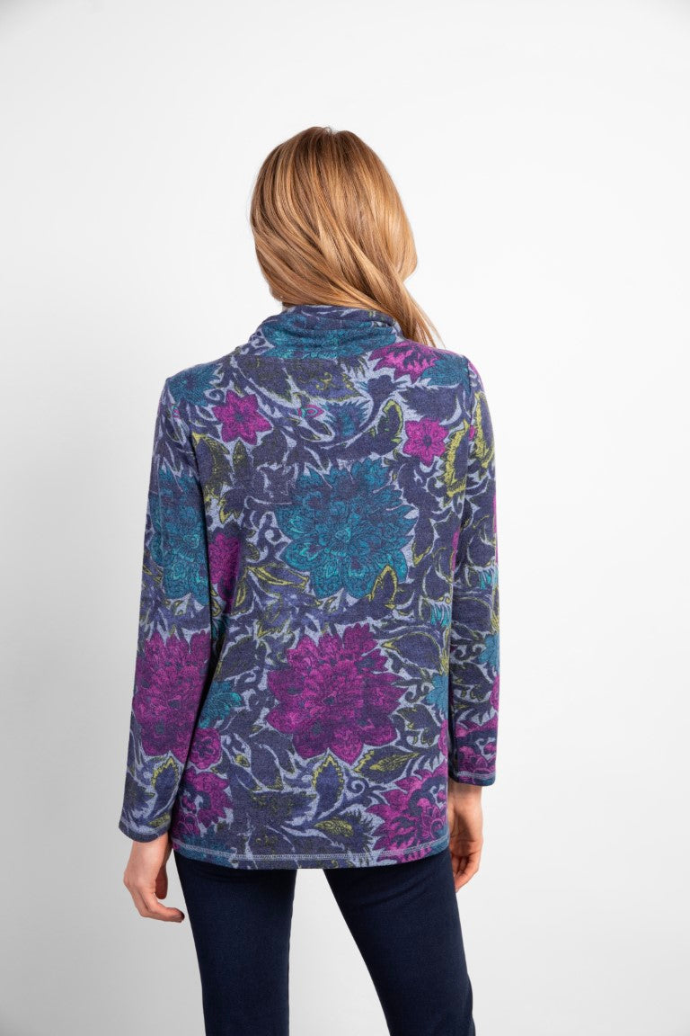 Habitat Soft Fleece Tie Neck Pullover