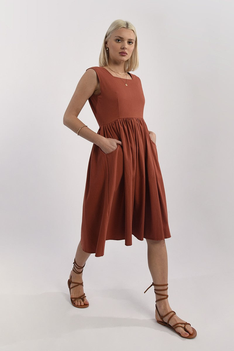 Molly Bracken Retro Cotton Dress