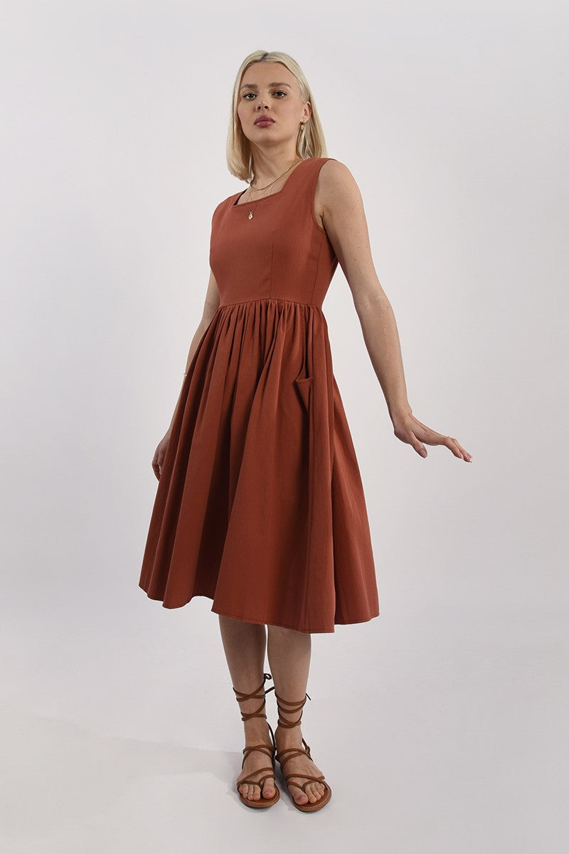 Molly Bracken Retro Cotton Dress