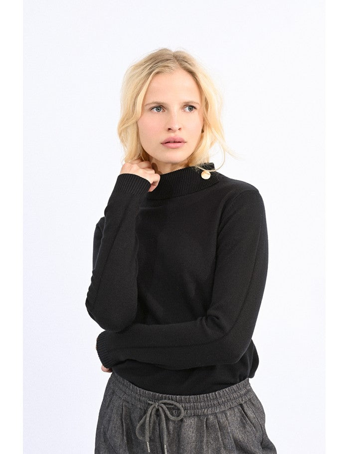 Molly Bracken Bodycon Turtleneck Sweater