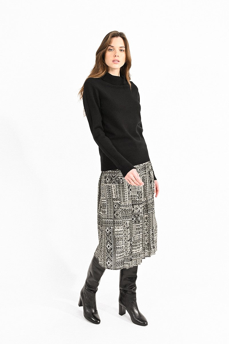 Molly Bracken Bodycon Turtleneck Sweater
