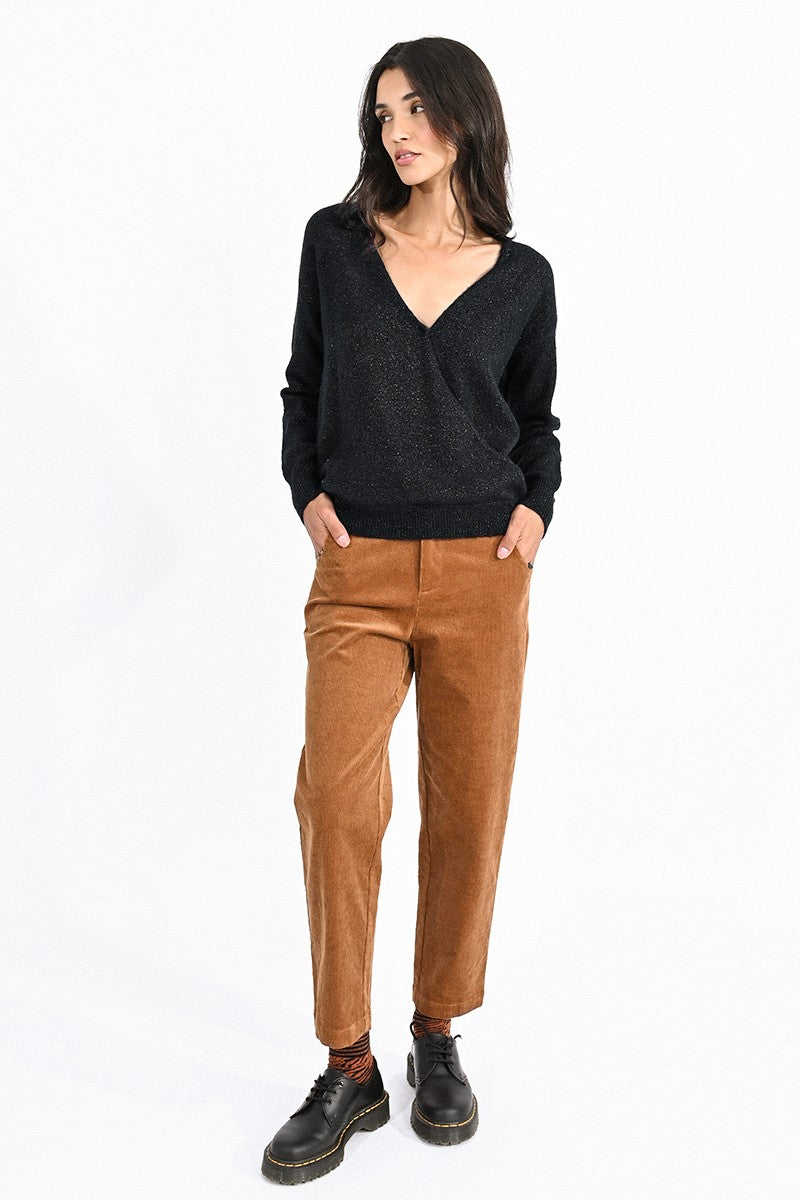 Molly Bracken Soft Knit Wrap Pullover