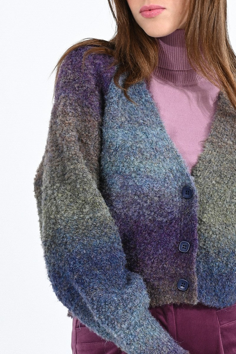 Molly Bracken Tie And Dye Cardigan