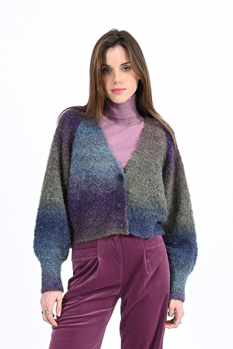 Molly Bracken Tie And Dye Cardigan