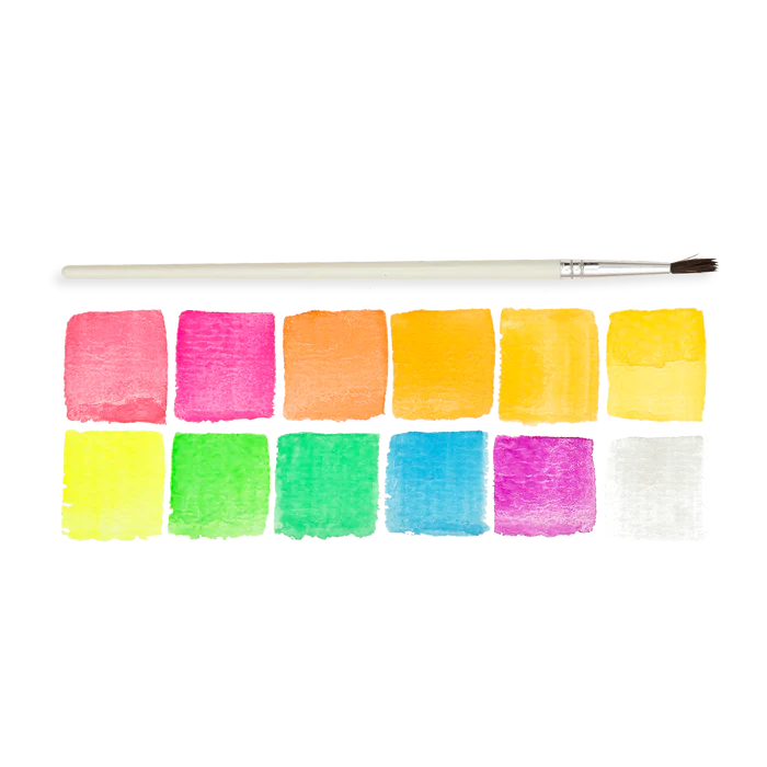Chroma Blends Watercolor Paint Set - Neon