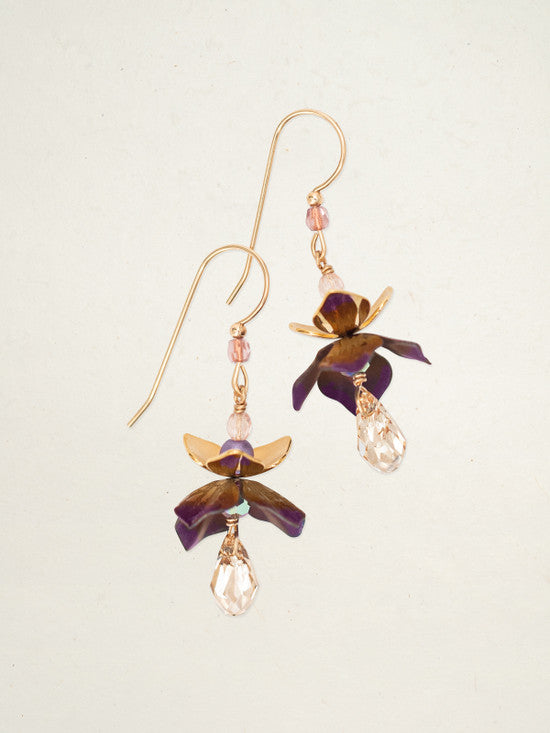 Holly Yashi Karis Earrings Mulberry