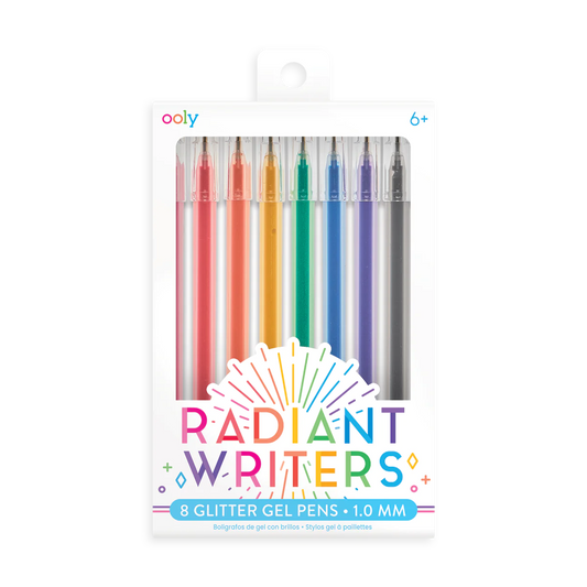 Ooly - Radiant Writers 8 Glitter Gel Pens