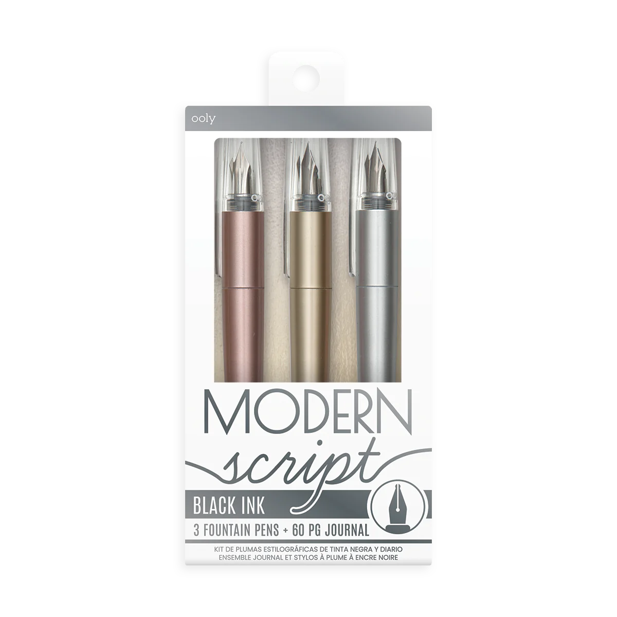 Modern Script Fountain Pens and Journal