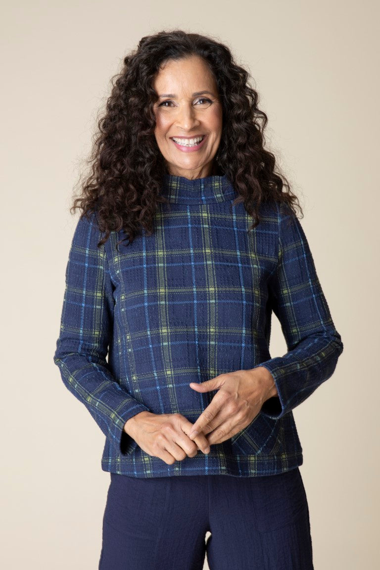 Habitat Plaid Pocket Pullover