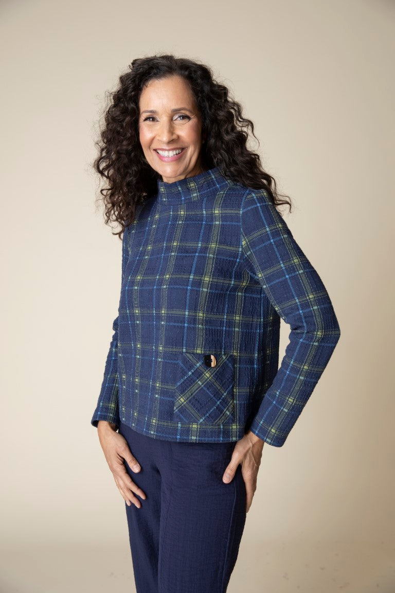Habitat Plaid Pocket Pullover