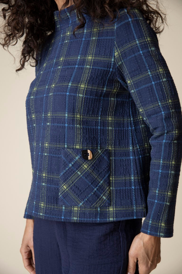 Habitat Plaid Pocket Pullover