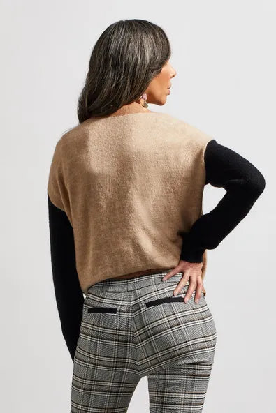 Tribal Color Block Cardigan Sweater