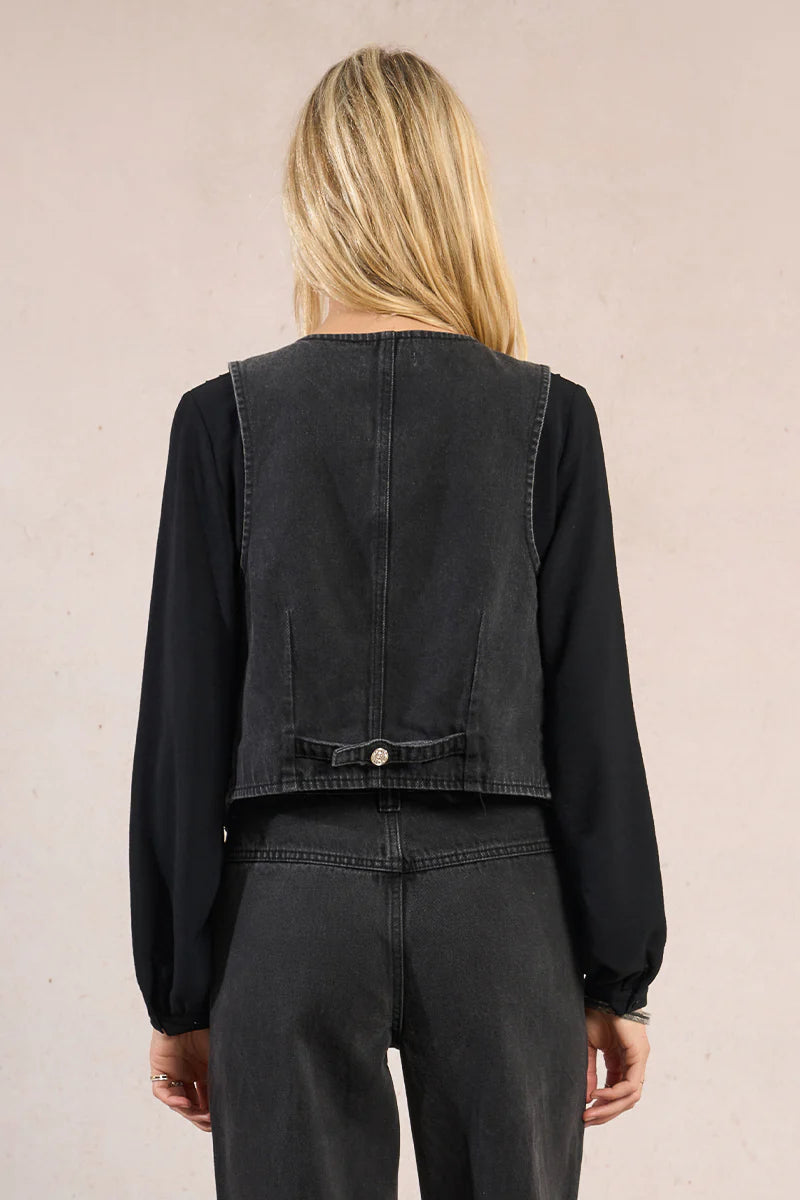 Molly Bracken Denim Vest
