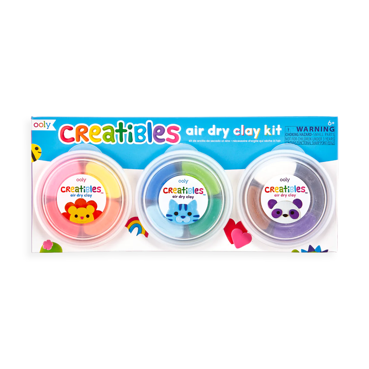 Creatibles D.I.Y. Air Dry Clay Kit - Set of 24 Colors – Emma Downtown