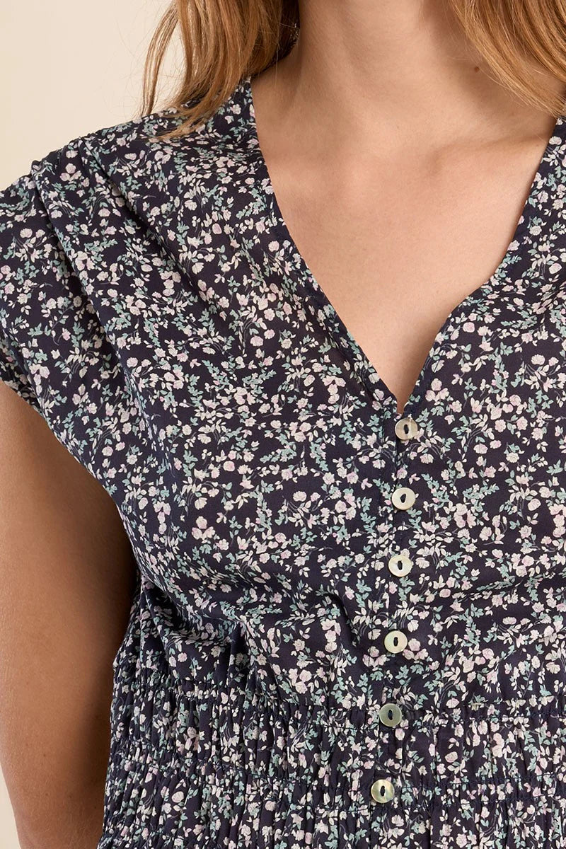 Molly Bracken Floral Midi Dress