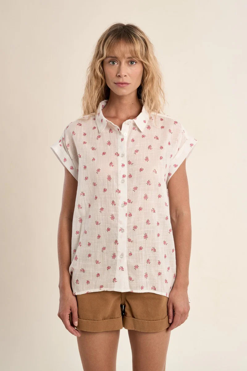 Molly Bracken Cotton Blouse