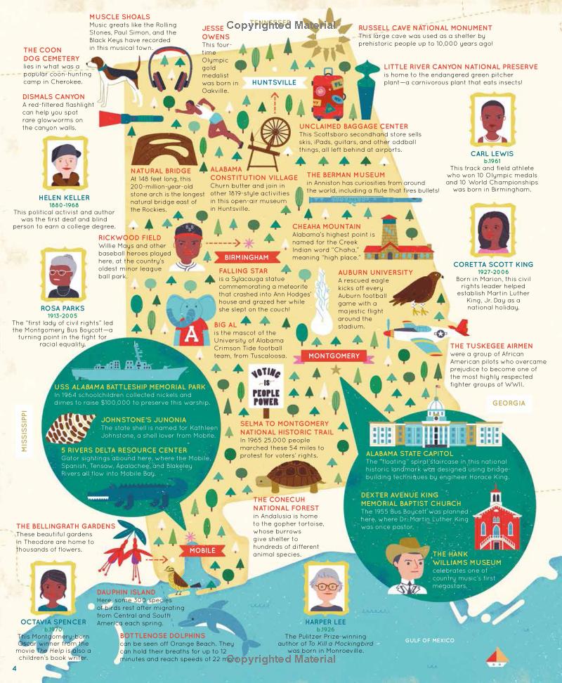 The 50 States: Explore The U.S.A. With 50 Fact-Filled Maps!