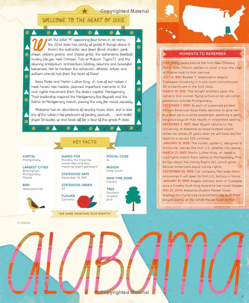 The 50 States: Explore The U.S.A. With 50 Fact-Filled Maps!