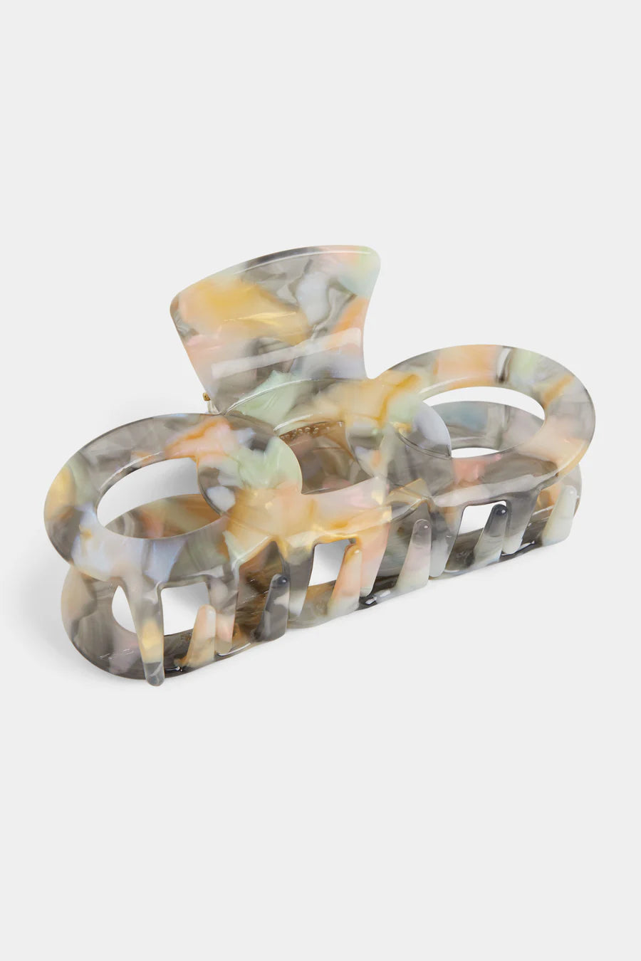 Kellie Hair Clip Grey Multi