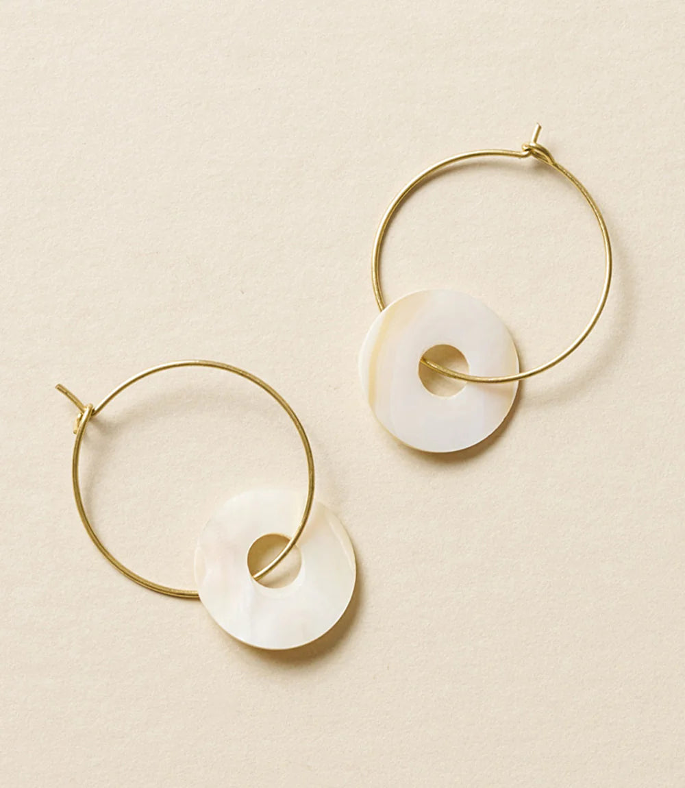 Varidi Dainty Gold Hoop Earrings