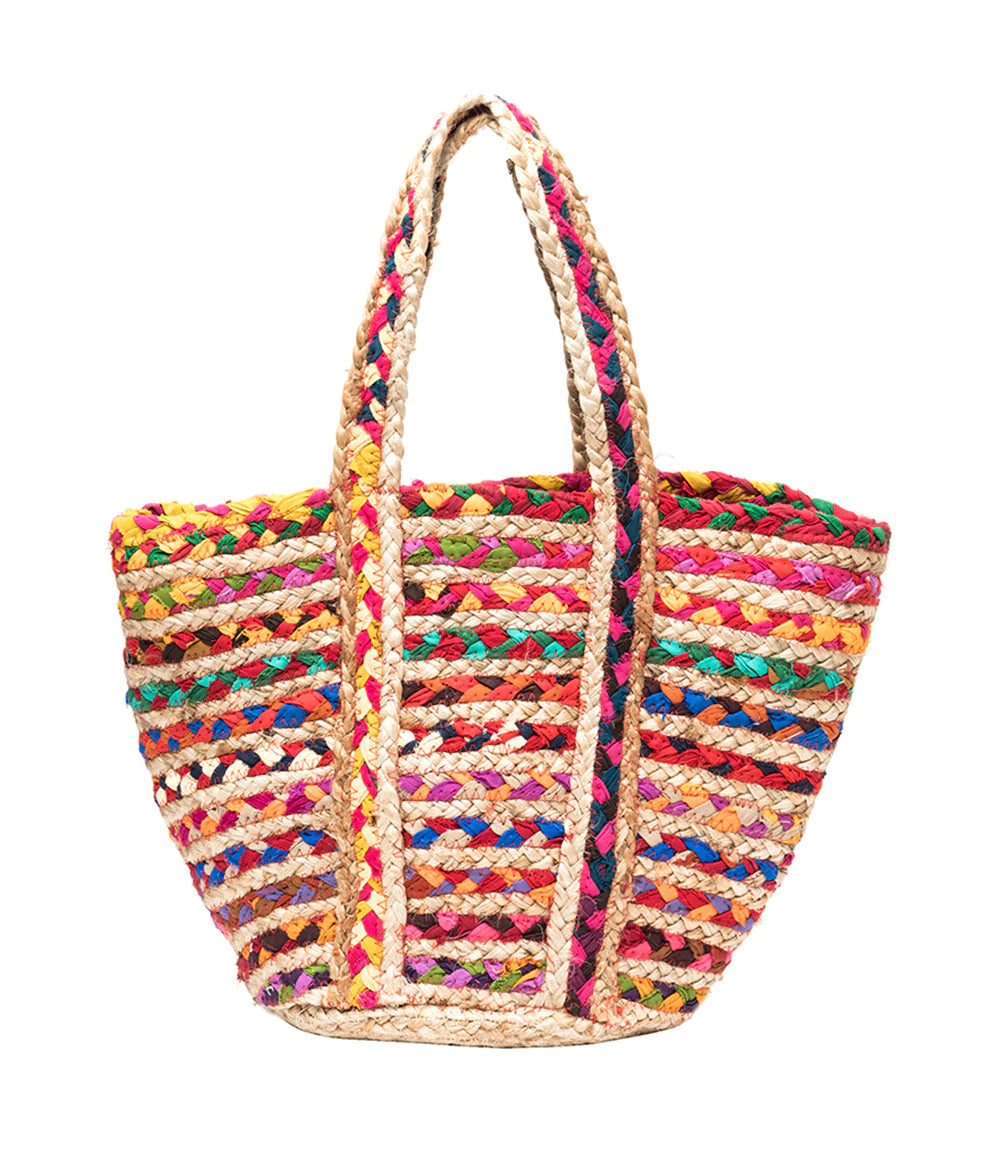 Hand Woven Market Tote Bag