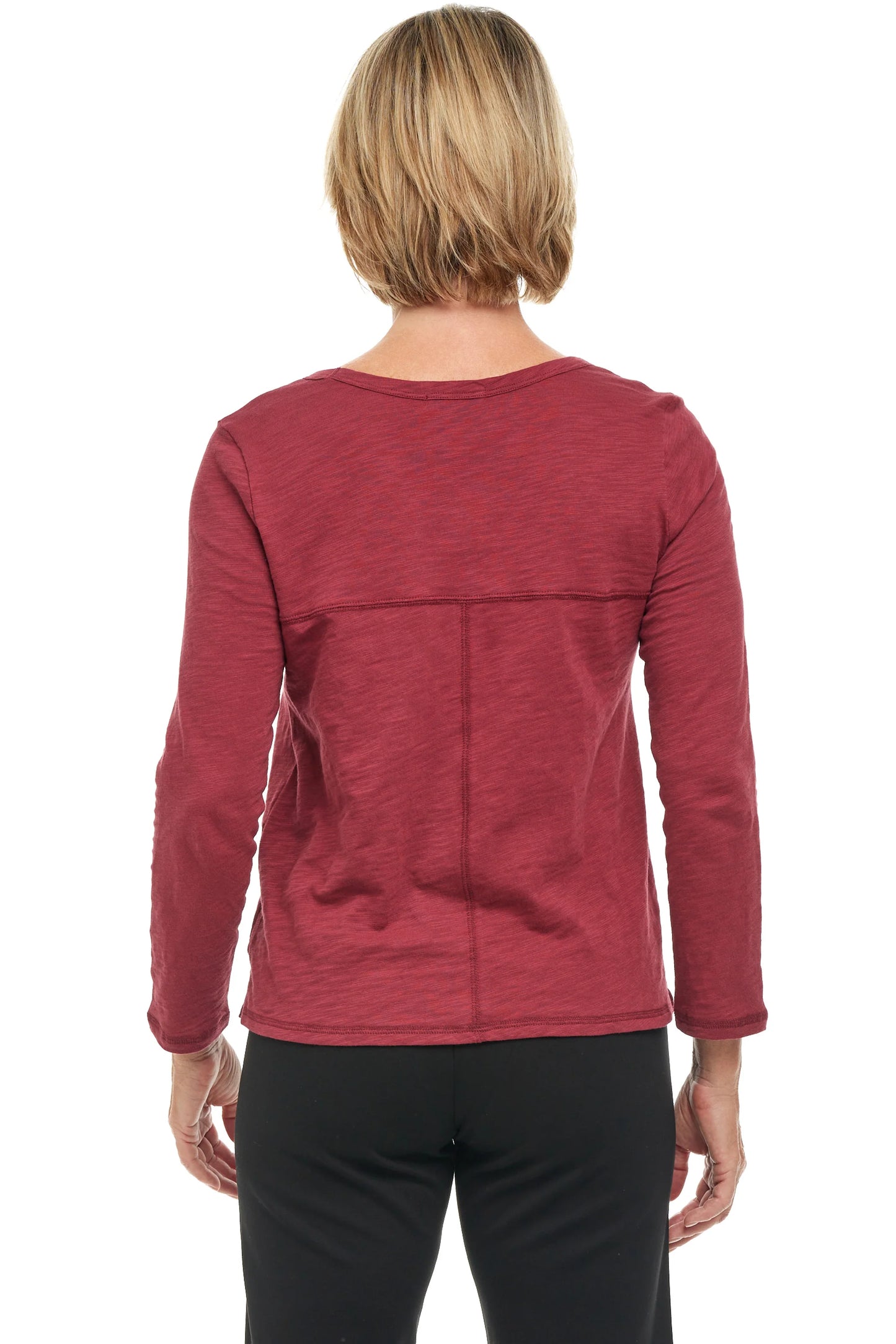 Habitat Cotton Pebble Coverstitch Crew Tee