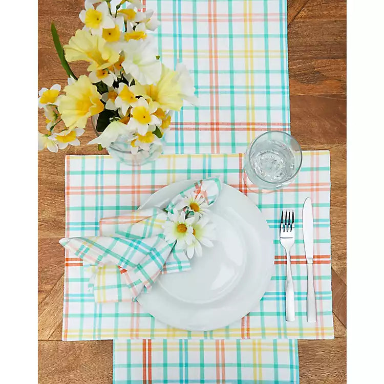 Carol & Frank Bunny Trail Plaid Napkin