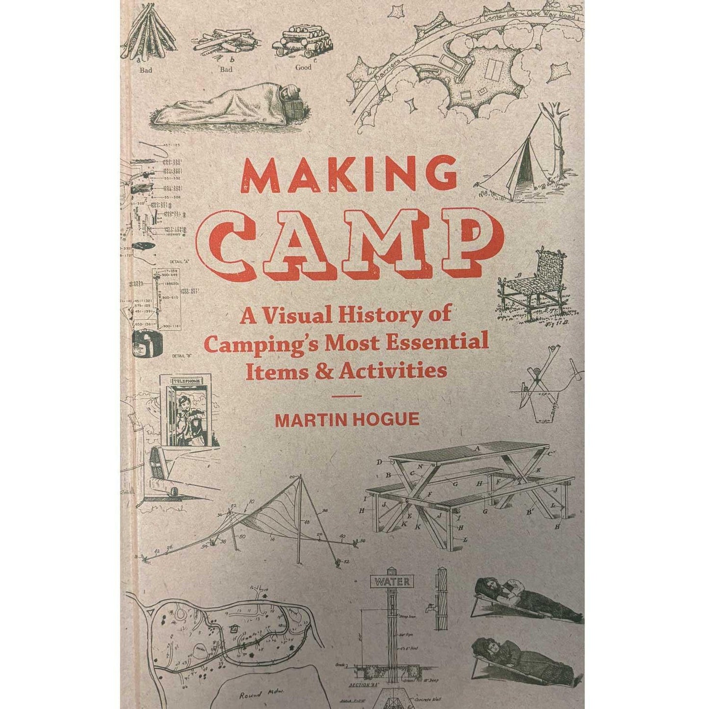 Making Camp - by Martin Hogue (Hardcover)