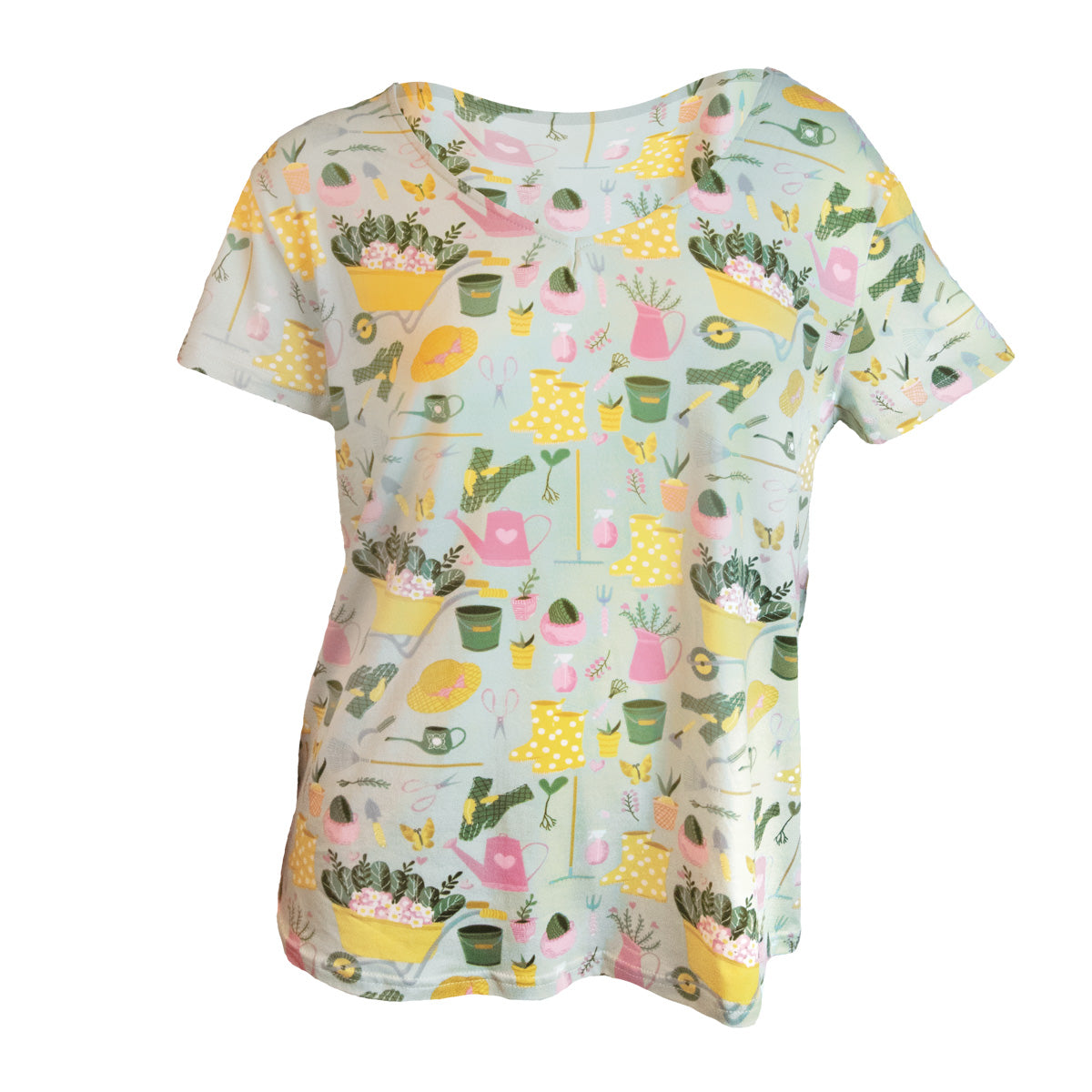 Garden Girl V-Neck Top