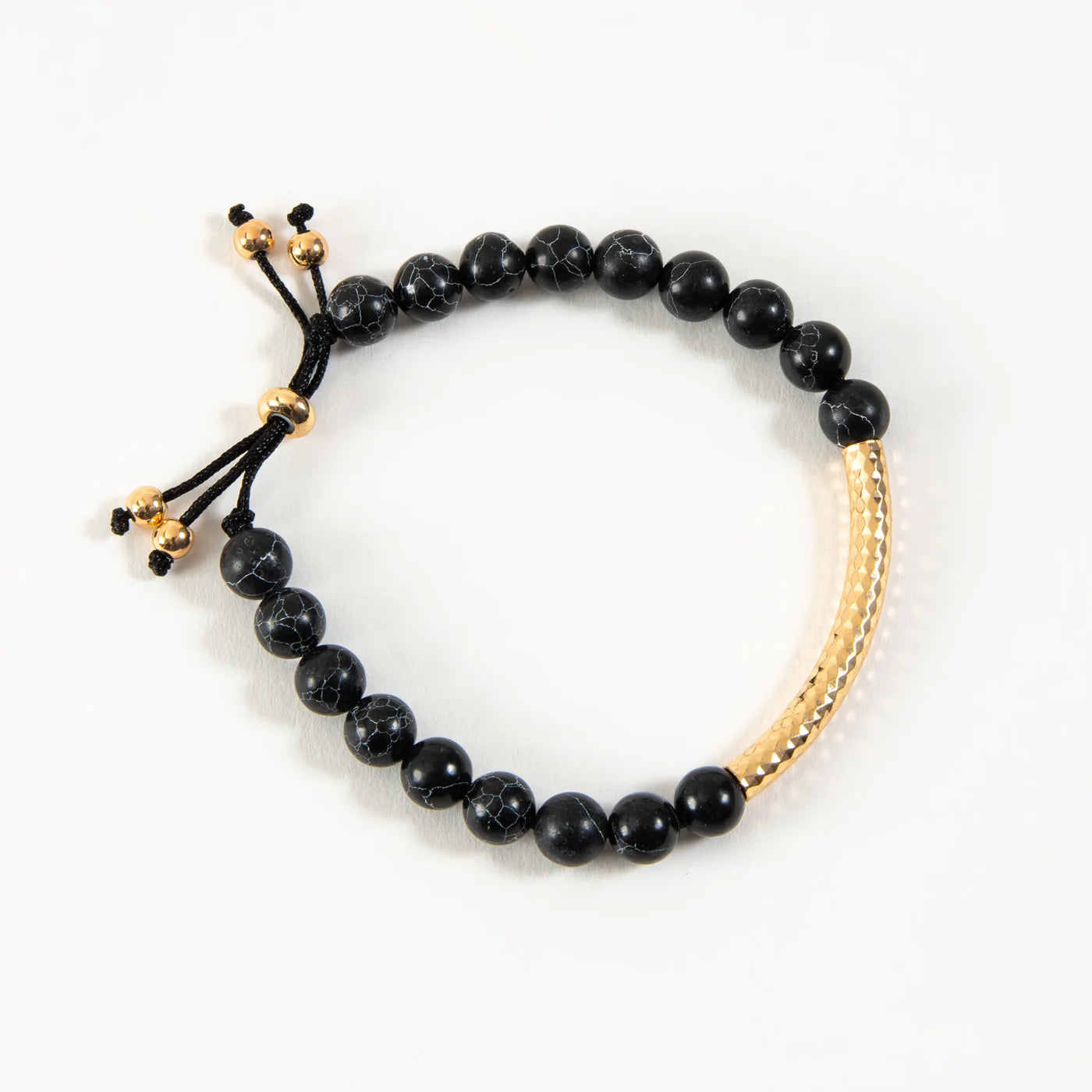 Sasha Beaded Bracelet Black