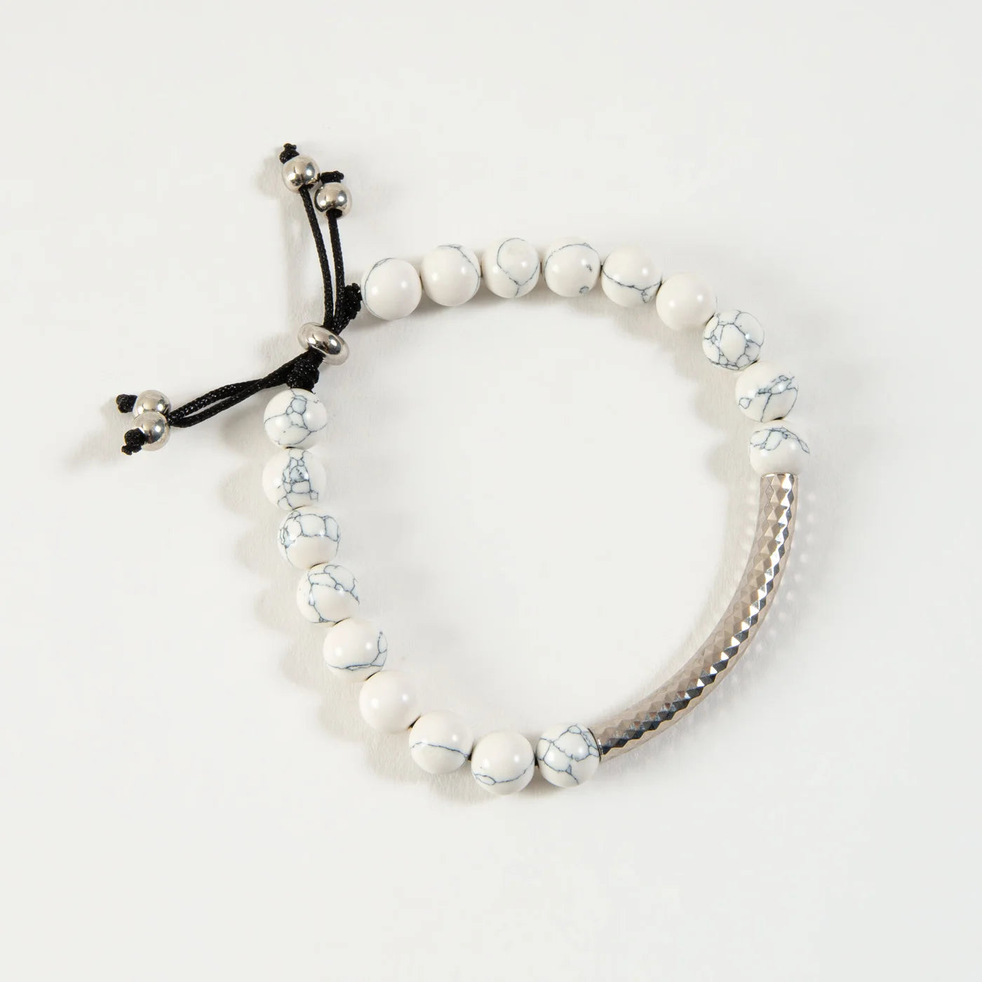 Sasha Beaded Bracelet White