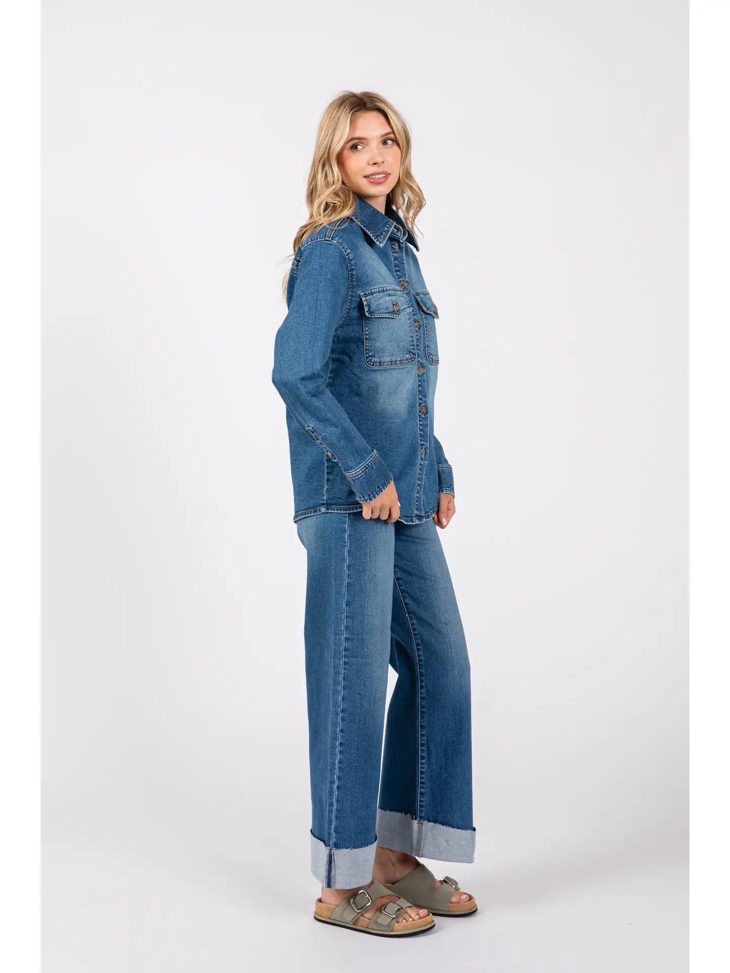 L.T.J. Medium Over Sized Denim Jacket