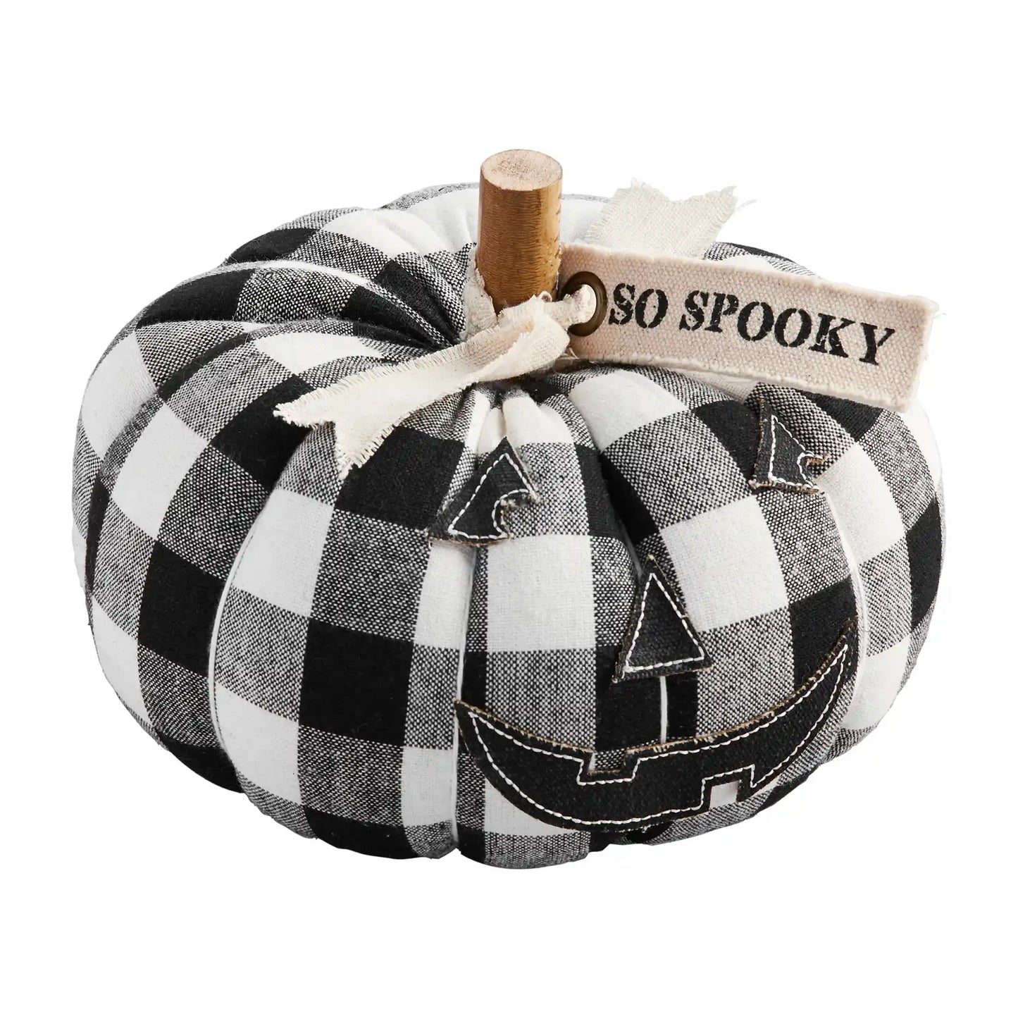 Plaid Jack-O-Lantern