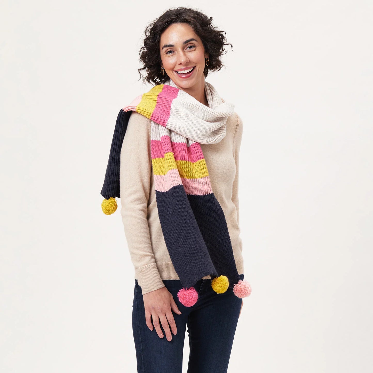 Pom Pom Scarf