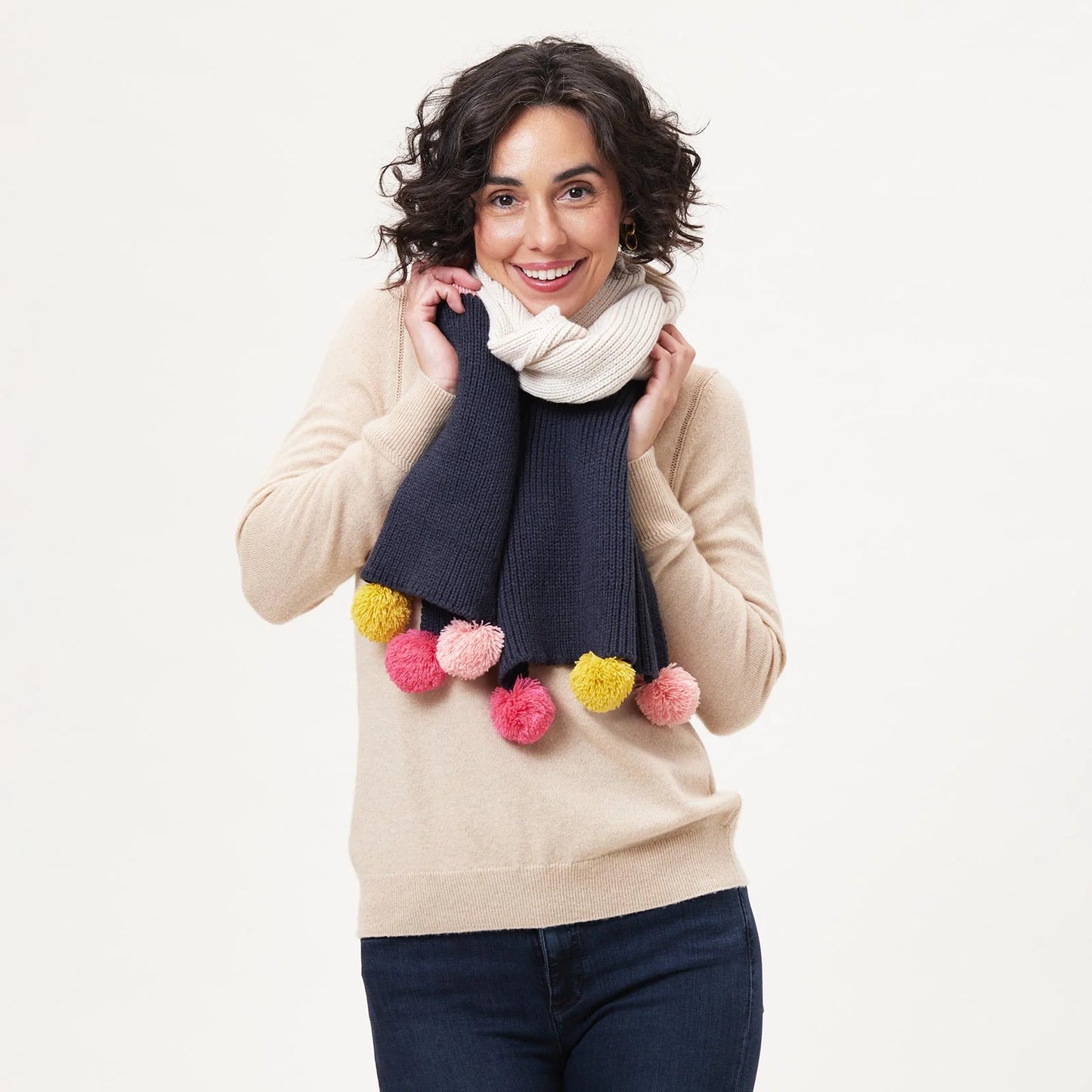 Pom Pom Scarf