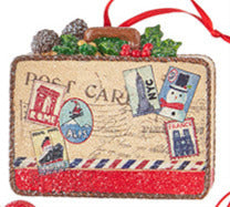 Holiday Luggage Ornament