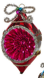 Vintage Tinsel Ornament