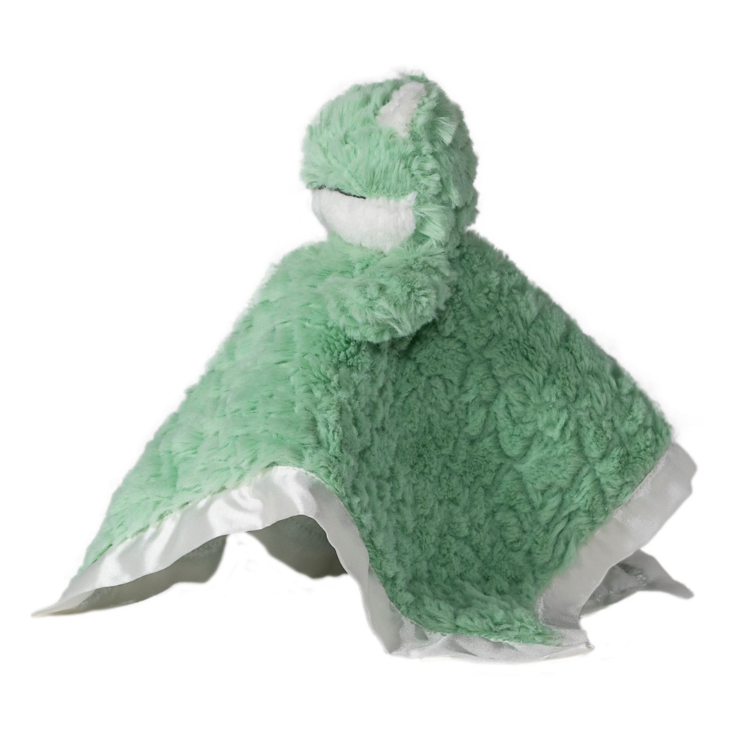 Putty Nursery Mint Frog Character Blanket